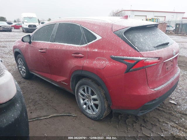 2016 LEXUS NX 300H VIN: JTJBJRBZ7G2043123