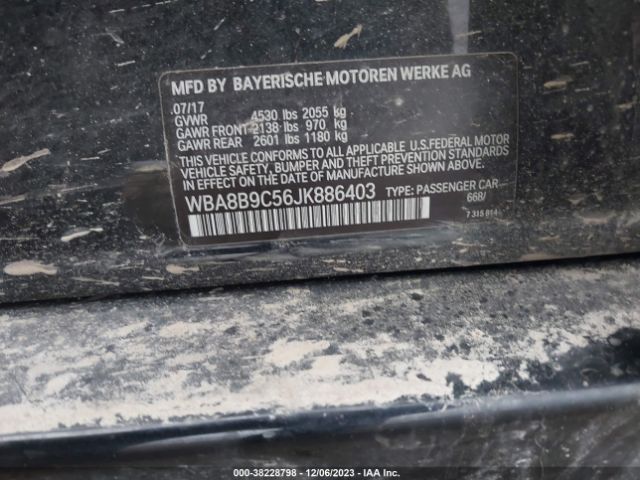 WBA8B9C56JK886403 BMW 3 Series 330i