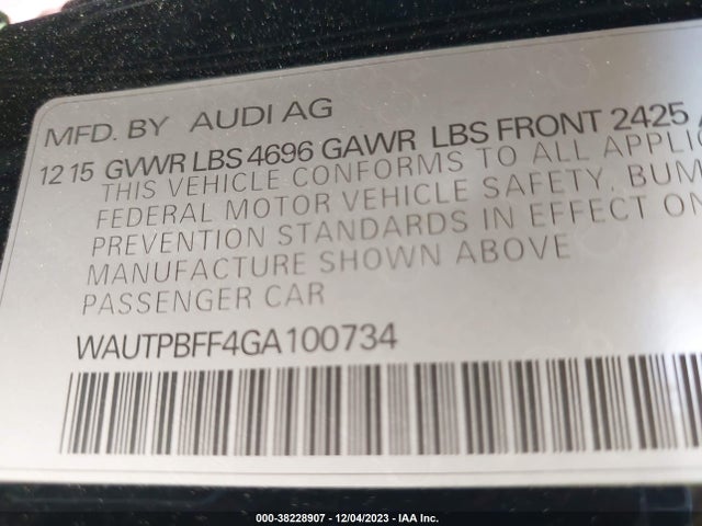 Audi A3 E-tron 1.4t Premium 2016 WAUTPBFF4GA100734 Image 9