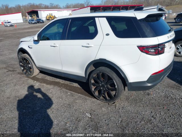 SALCJ2FX2LH834957 Land Rover Discovery Sport S