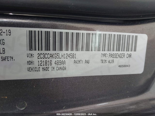 2C3CCAKG5LH124581 Chrysler 300 Limited Awd