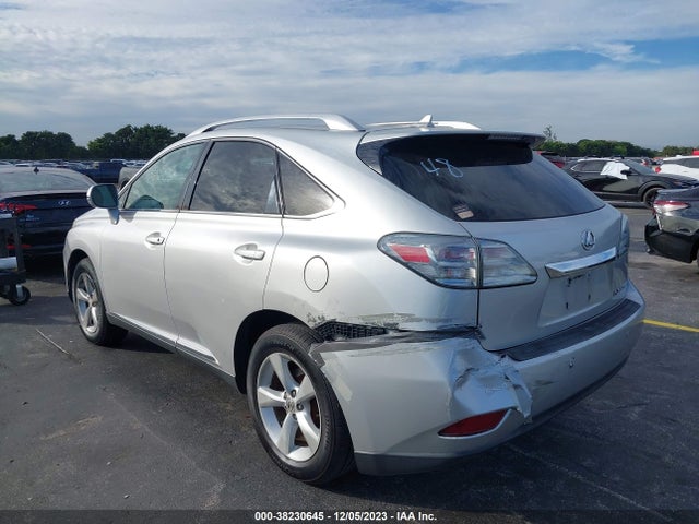 2012 LEXUS RX 350 VIN: 2T2BK1BA9CC133876