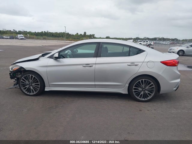 2018 HYUNDAI ELANTRA SPORT VIN: KMHD04LB1JU554983
