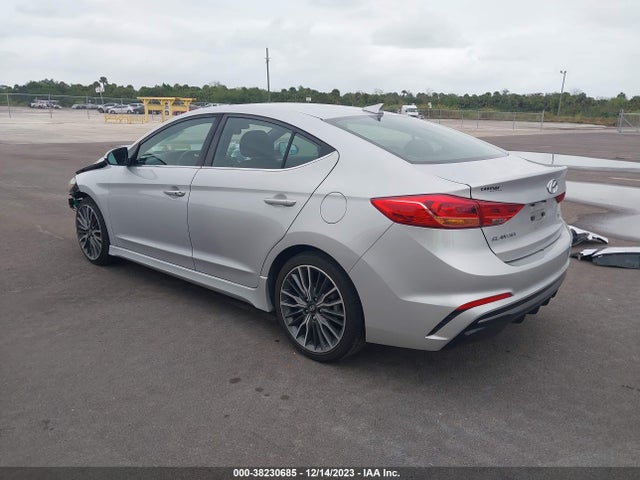 2018 HYUNDAI ELANTRA SPORT VIN: KMHD04LB1JU554983