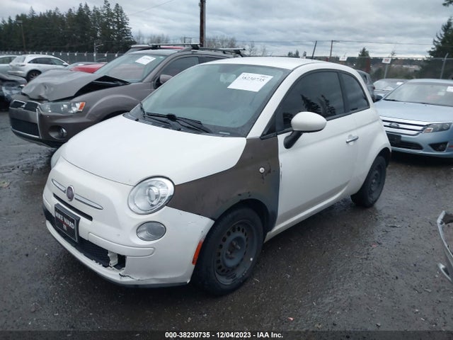 2012 FIAT 500 3C3CFFAR1CT310231 Photo 1