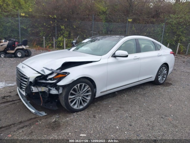 Genesis G80 3.8 2017 KMHGN4JE8HU202909 Image 2