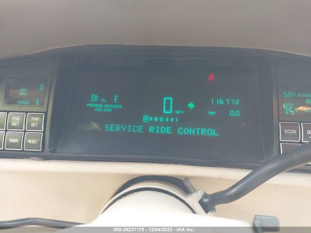 1995 CADILLAC DEVILLE VIN: 1G6KD52B4SU220796
