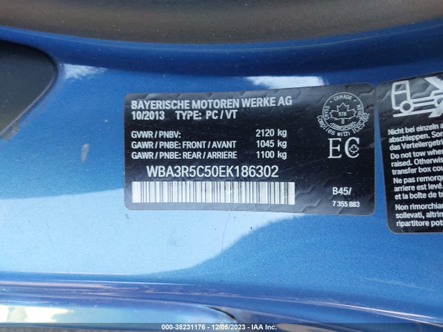 BMW 435i Xdrive 2014 WBA3R5C50EK186302 Image 9