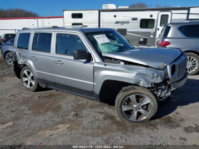 Auction sale of the 2016 Jeep Patriot High Altitude Edition, vin: 1C4NJRFB1GD552304, lot number: 38231179