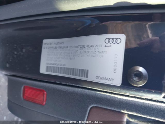 2018 AUDI A4 WAUDNAF40JA139749 Photo 8