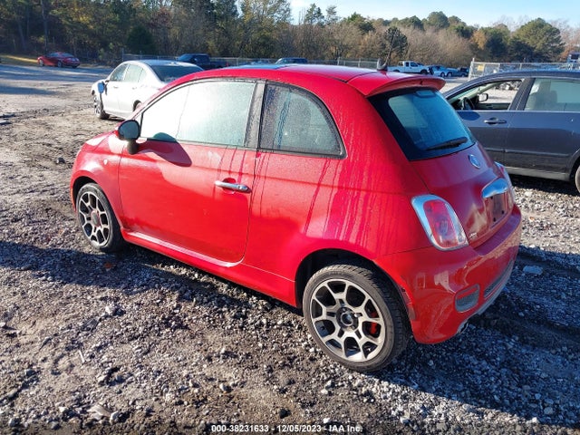2012 FIAT 500 3C3CFFBR1CT347830 Photo 2