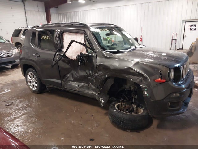 2017 JEEP RENEGADE LATITUDE 4X4 VIN: ZACCJBBB4HPF67032