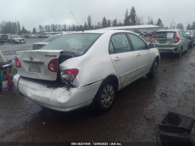 2004 TOYOTA COROLLA LE VIN: JTDBR38E442027132