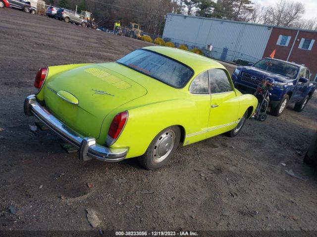 1973 VOLKSWAGEN KARMANN GHIA 1432721705        Photo 3