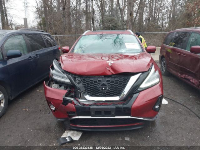 5N1AZ2MS6KN122378 Nissan MURANO SL