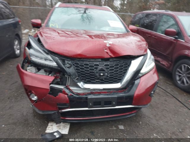 5N1AZ2MS6KN122378 Nissan MURANO SL