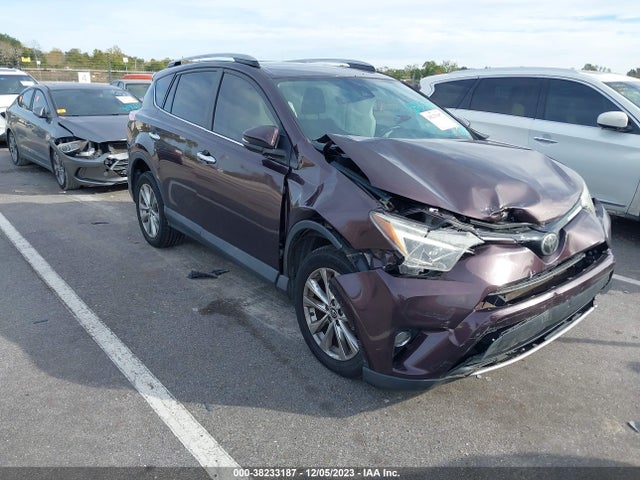 38233187 :رقم المزاد ، 2T3YFREV5JW435202 vin ، 2018 Toyota Rav4 Limited مزاد بيع