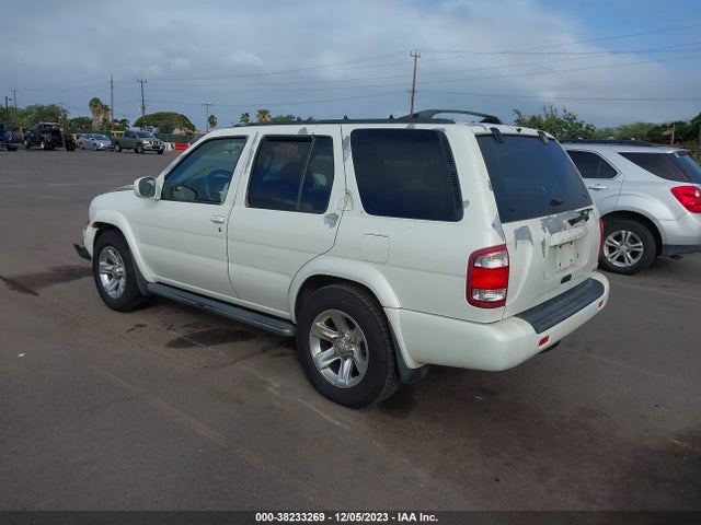 2004 NISSAN PATHFINDER LE PLATINUM VIN: JN8DR09X74W807727