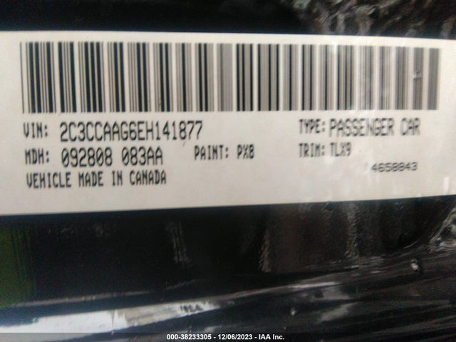 Chrysler 300 2014 2C3CCAAG6EH141877 Image 9