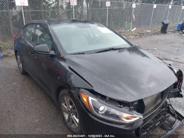 2018 HYUNDAI ELANTRA SEL VIN: 5NPD84LF3JH372633