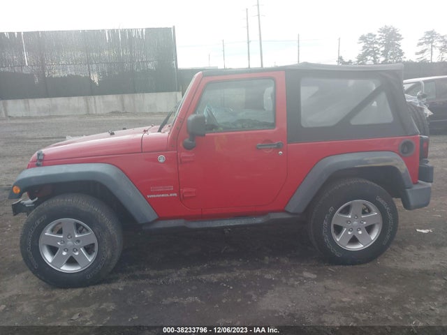 2010 JEEP WRANGLER SPORT VIN: 1J4AA2D19AL205181