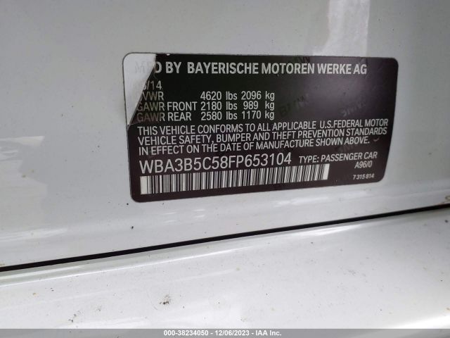 WBA3B5C58FP653104 BMW 328i Xdrive