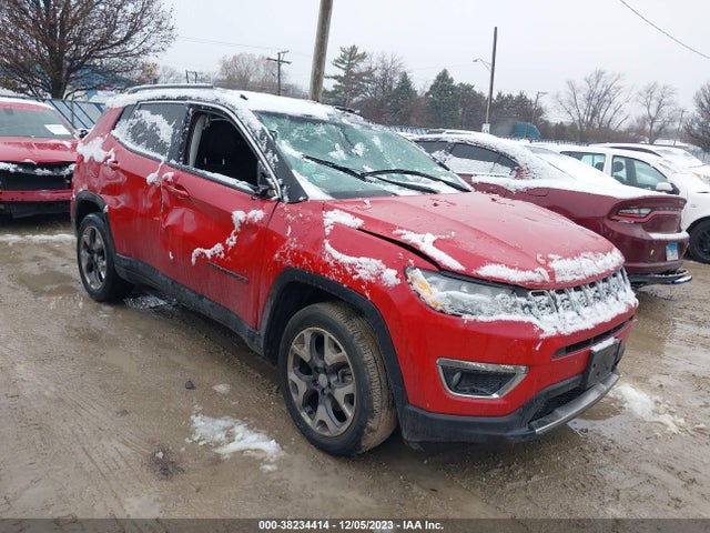 2019 JEEP COMPASS LIMITED 4X4 VIN: 3C4NJDCB9KT806304