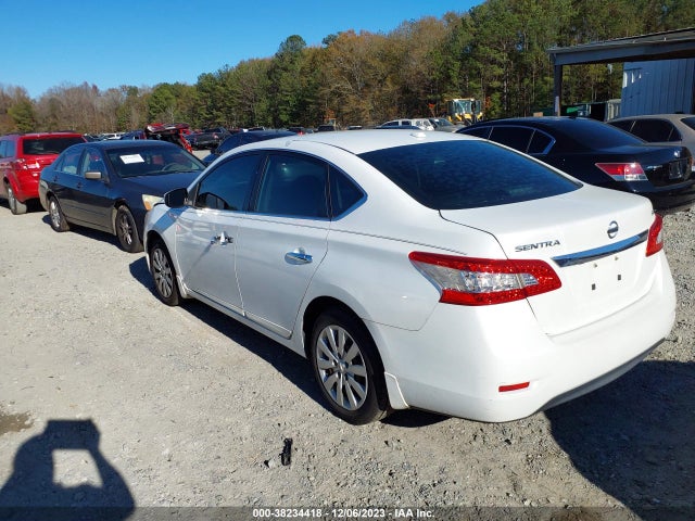 2015 NISSAN SENTRA SV VIN: 3N1AB7AP0FY222977