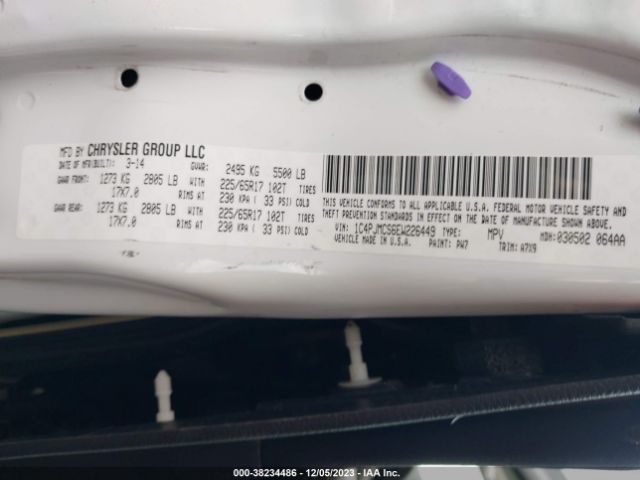 2014 JEEP CHEROKEE 1C4PJMCS6EW226449 Photo 8