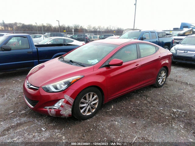2014 HYUNDAI ELANTRA SE VIN: 5NPDH4AE7EH539706