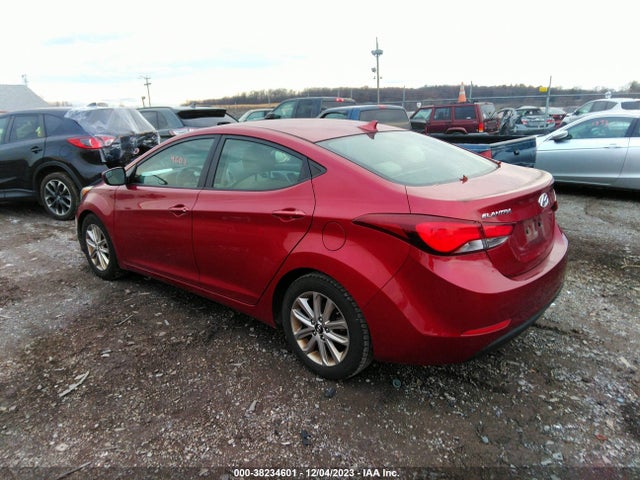 2014 HYUNDAI ELANTRA SE VIN: 5NPDH4AE7EH539706