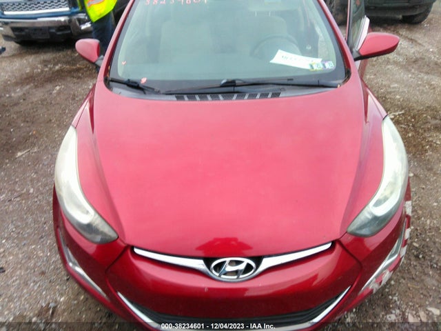 2014 HYUNDAI ELANTRA SE VIN: 5NPDH4AE7EH539706