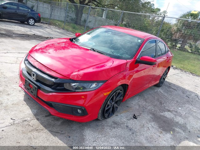 Honda Civic Sport 2019 2HGFC2F86KH516633 Image 2