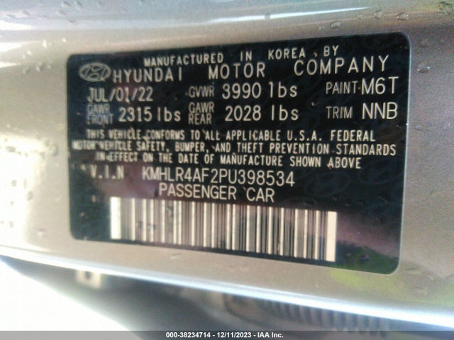 Hyundai Elantra N Line 2023 KMHLR4AF2PU398534 Image 9