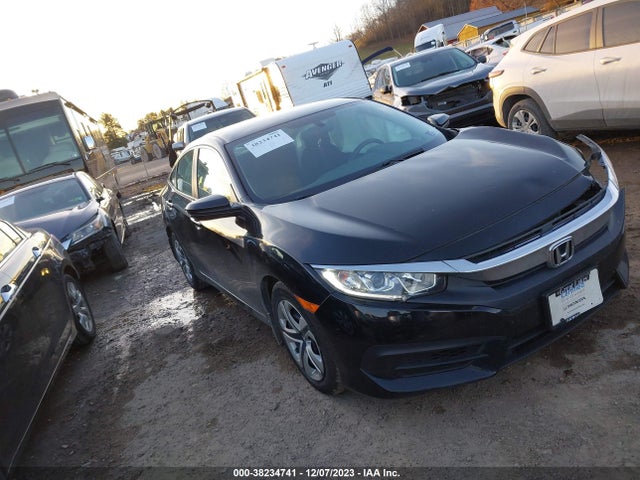 Honda Civic Lx 2018 19XFC2F54JE027209 Image 1