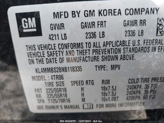 2022 BUICK ENCORE GX KL4MMBS28NB118335 Photo 8