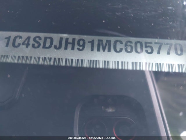 Dodge Durango Srt Hellcat Awd 2021 1C4SDJH91MC605770 Image 9