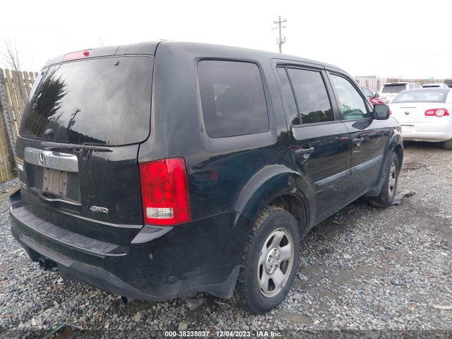 2014 HONDA PILOT LX VIN: 5FNYF4H29EB013093