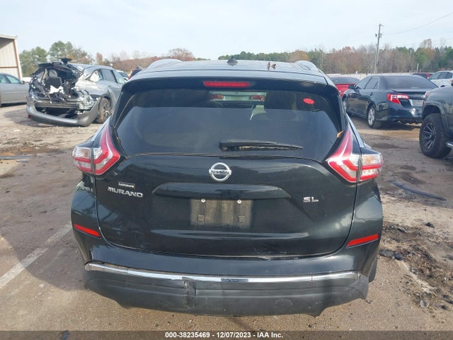 2015 Nissan Murano Sl მანქანა იყიდება აუქციონზე, vin: 5N1AZ2MG5FN258180, აუქციონის ნომერი: 38235469