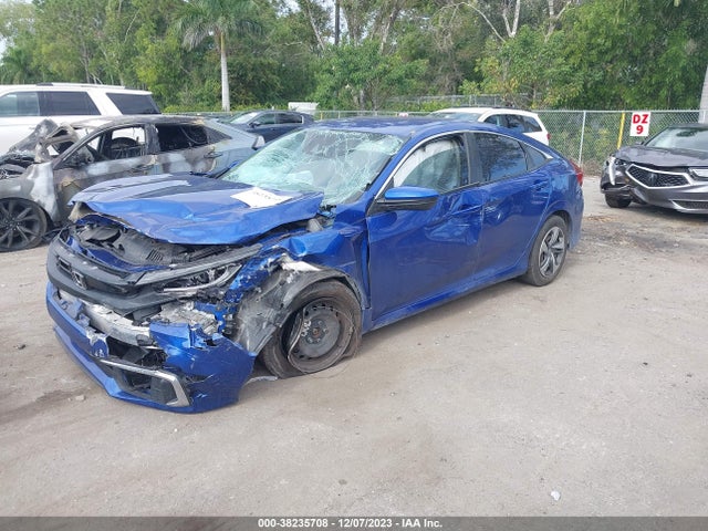 Honda Civic Lx 2020 2HGFC2F63LH550755 Image 2
