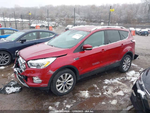 2017 FORD ESCAPE TITANIUM VIN: 1FMCU9JD2HUC46118