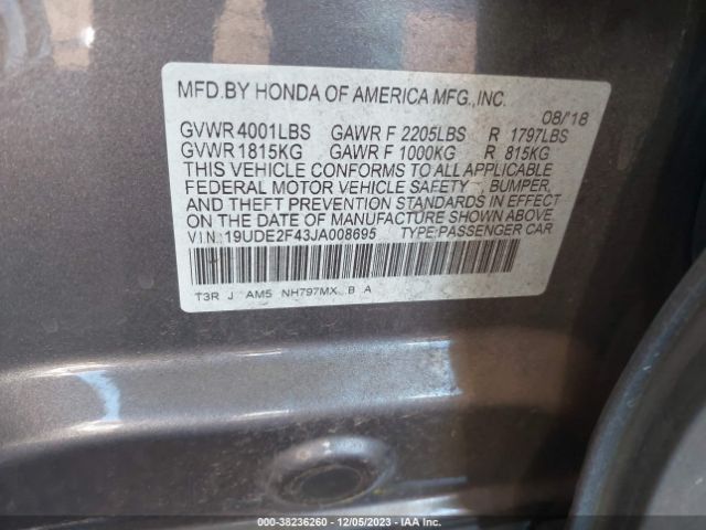 19UDE2F43JA008695 Acura Ilx Special Edition
