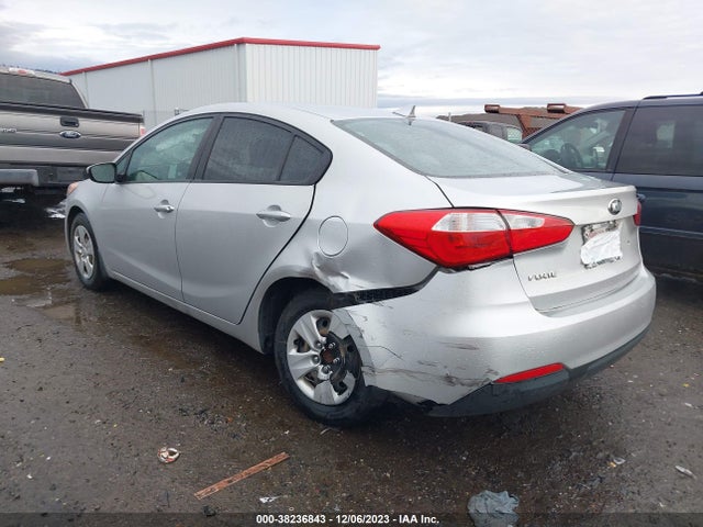 KIA FORTE LX 2014 KNAFK4A62E5186419 Image 3