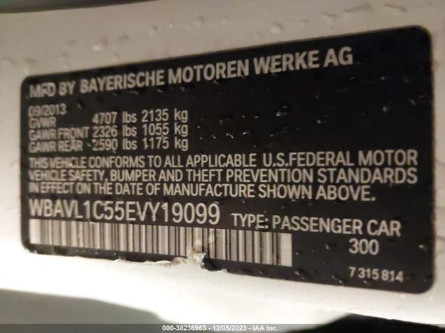 WBAVL1C55EVY19099 BMW X1 Xdrive28i