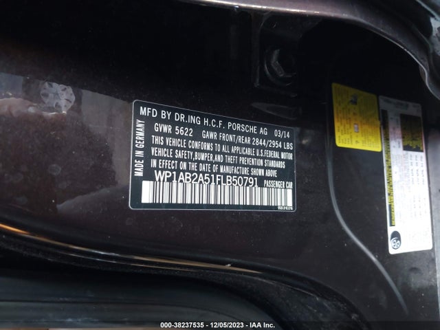 2015 PORSCHE MACAN WP1AB2A51FLB50791 Photo 8