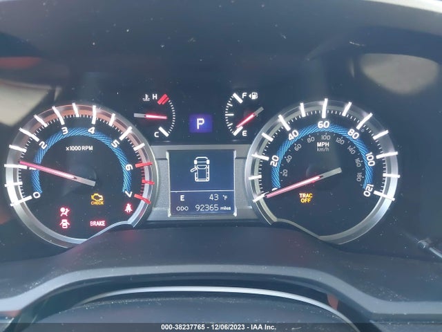 2016 TOYOTA 4RUNNER LIMITED VIN: JTEZU5JRXG5116594