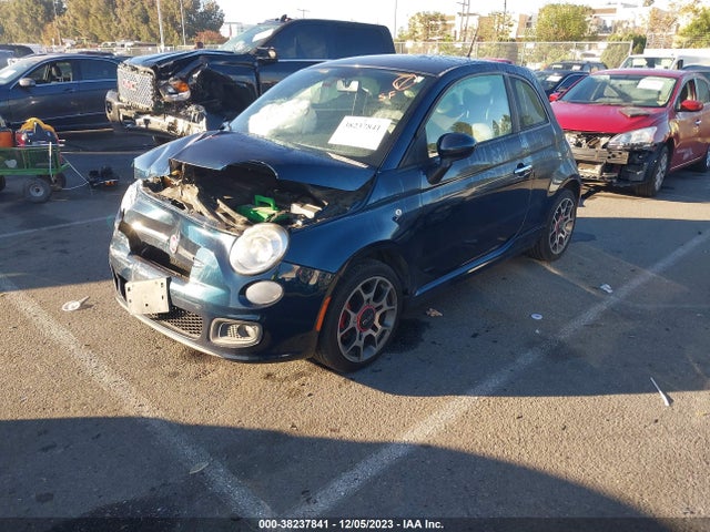 2013 FIAT 500 3C3CFFBRXDT651899 Photo 1