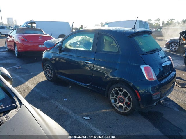 2013 FIAT 500 3C3CFFBRXDT651899 Photo 2