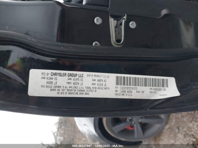 1C3CDFEB7ED701573 Dodge DART GT