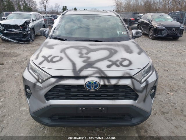 2021 TOYOTA RAV4 XLE HYBRID VIN: 4T3R6RFV1MU018456